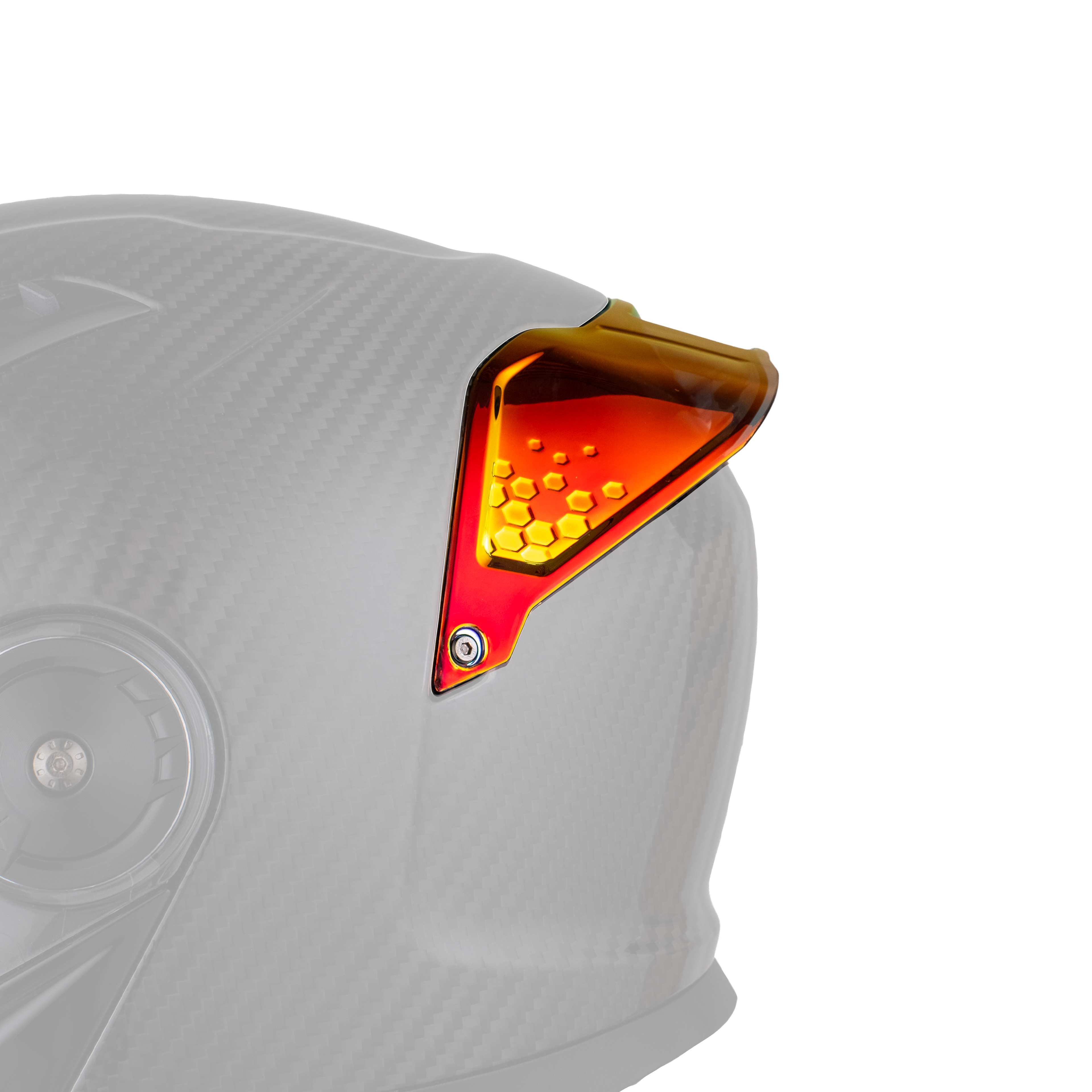 C6 Rear Spoiler Revo- Red