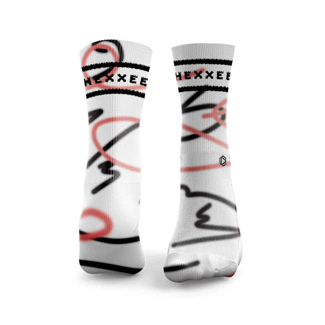 Calcetines de Pádel de Líneas Onduladas