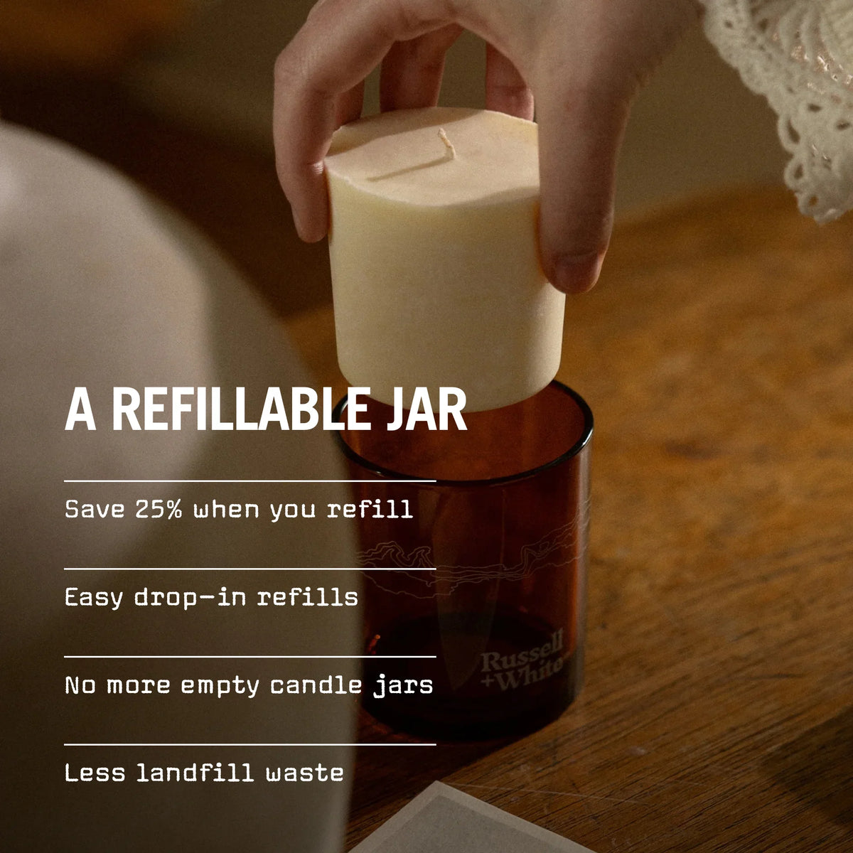 Lingonberry 250g Scented Soy Candle Refill