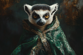Regal Lemur Blanket