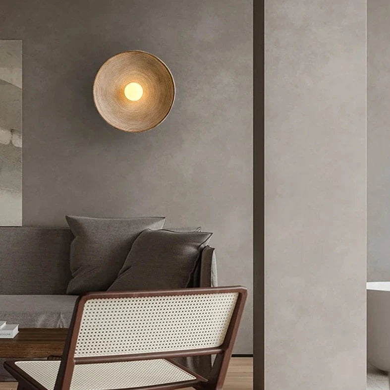 Wandlampe Desert Skandi-Stil Warmweißes LED-Licht Schlafzimmer