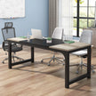 Tribesigns Moderner Computertisch Großer Bürotisch Computertisch Schreibtisch Workstation für Home Office