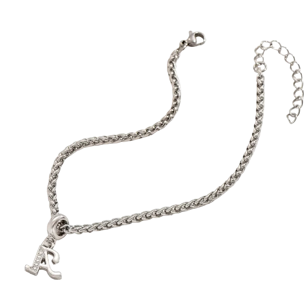 Initial Charm Bracelet – Gold & Silver