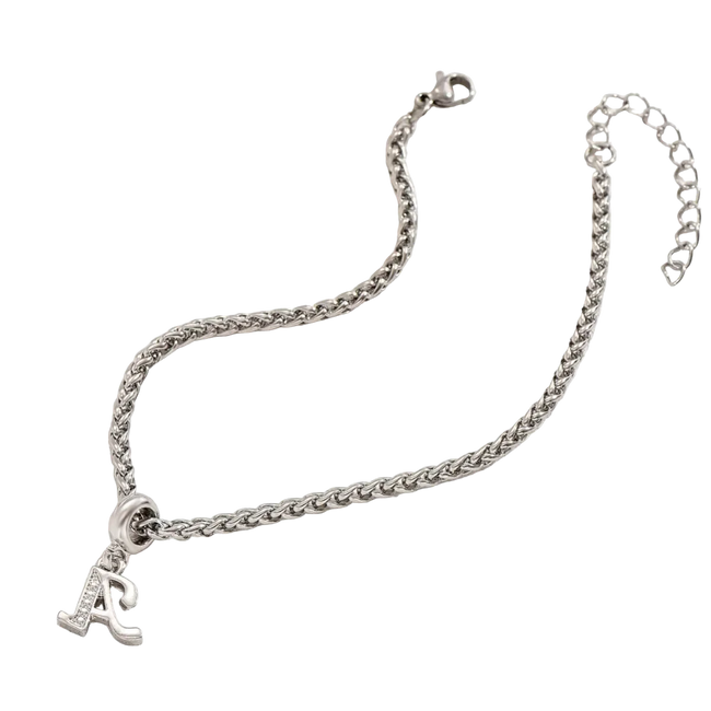 Initial Charm Bracelet – Gold & Silver