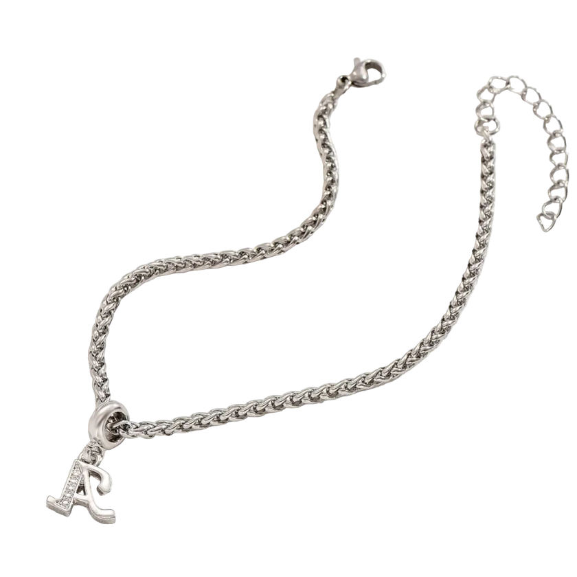 Initial Charm Bracelet – Gold & Silver