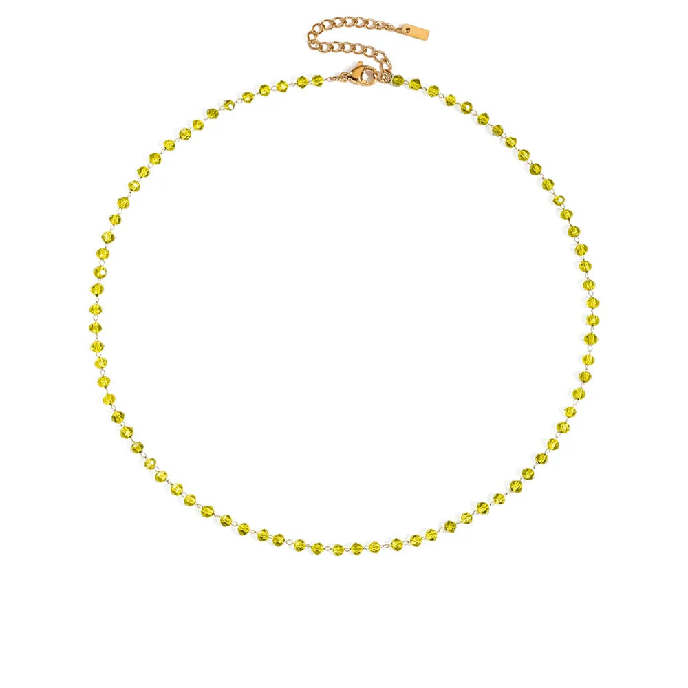 Crystal Beads Necklaces