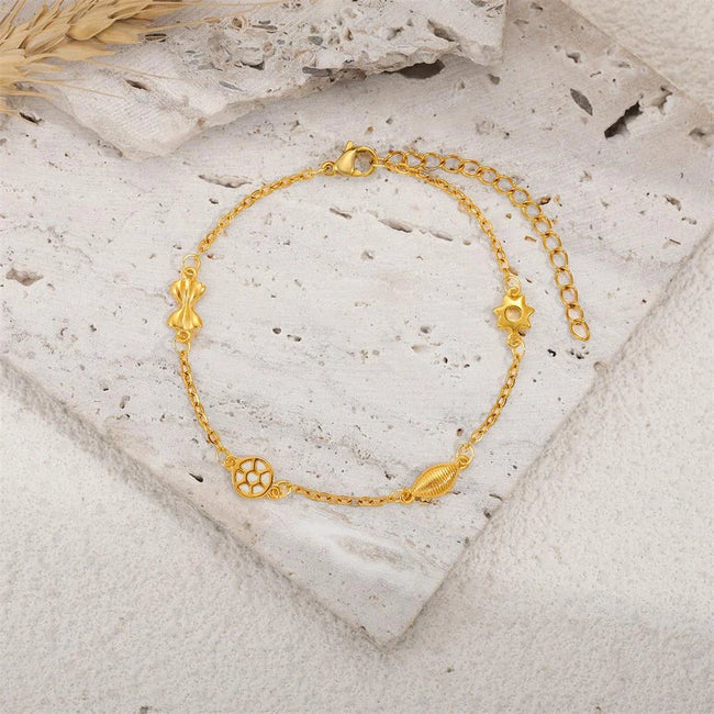 Grazioso bracciale con ciondoli