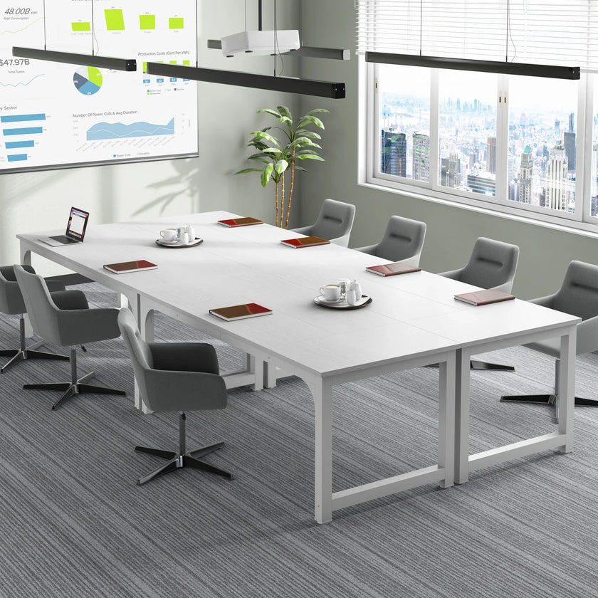 Tribesigns Moderner Computertisch Großer Bürotisch Computertisch Schreibtisch Workstation für Home Office