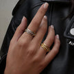 18K Gold Plated Stacking Ring