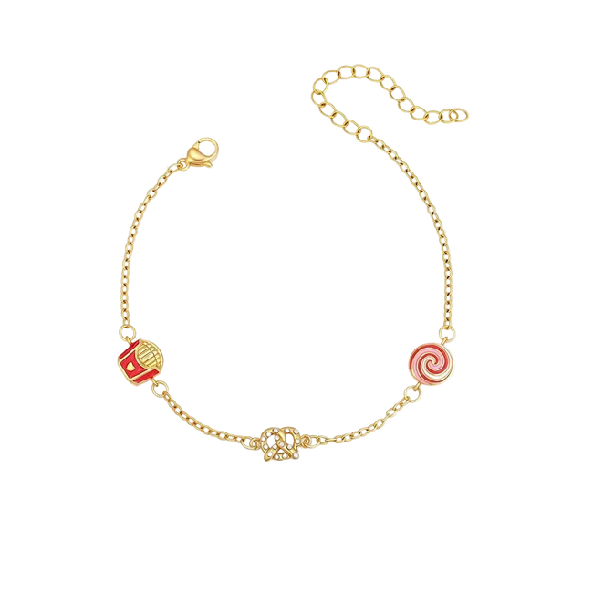 Bracciale con ciondolo a forma di cuore