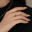 Himmlischer Sonne- & Mondring-Set