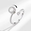 Adjustable Pearl Spinner Ring