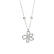 18K Gold Plated Flower Necklace with Pearl
