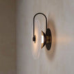 Disc Texture Marble Wall Lamp - Warm LED Light Modern Home Decor