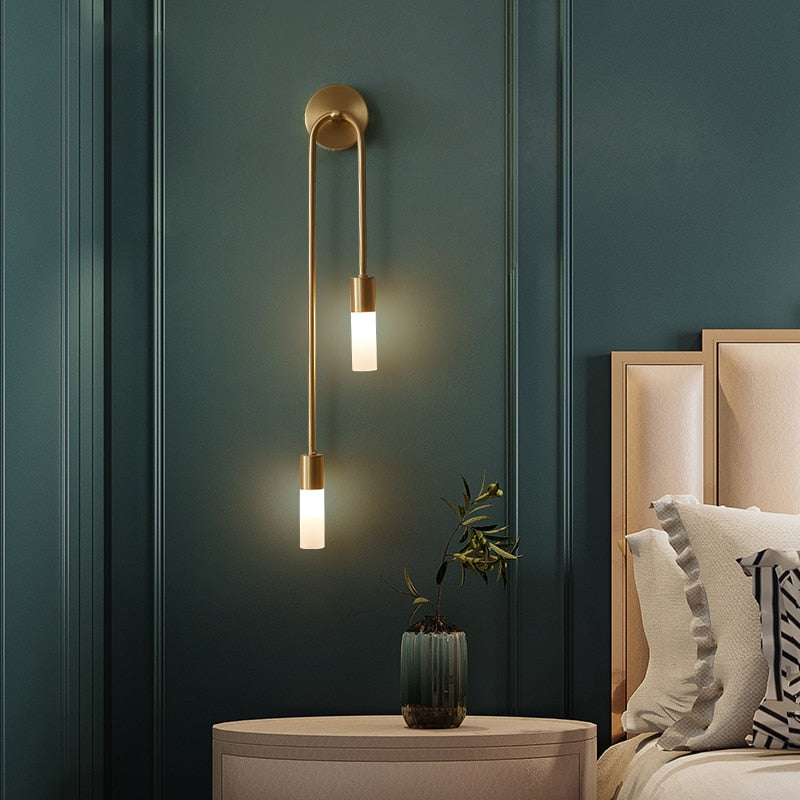 Spire Sleek LED-Wandleuchte 12W Warmweiß Modernes Metall G9 Leuchtmittel