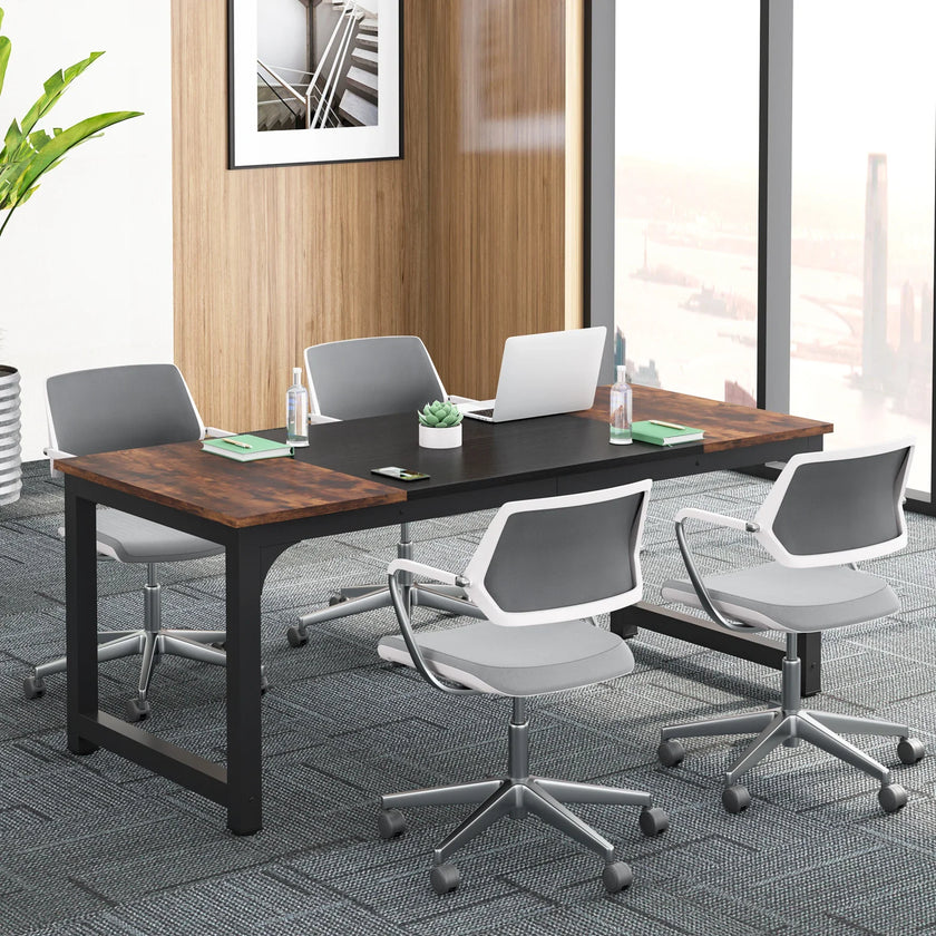 Tribesigns Moderner Computertisch Großer Bürotisch Computertisch Schreibtisch Workstation für Home Office