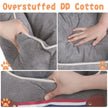 Dog Car Seat Protector Travel Anti-Slip Pet Booster Seat with Storage Pockets and Safety Leash Car Carrier Bed Hold 14kg