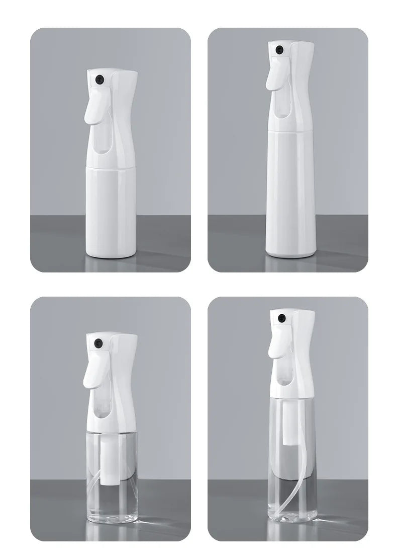 200ml Hair Spray Bottle Applicator Bottles Ultra Fine Continuous Garden Water Sprayer for Hairstyling/Cleaning/Plants/Misting