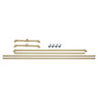 Movable Clothes Rack Universal Wheels Coat Rack Floor Clothes Hanger Bedroom Garment Rack Metal Clothing Rack Wardrobe Furniture