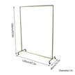 Movable Clothes Rack Universal Wheels Coat Rack Floor Clothes Hanger Bedroom Garment Rack Metal Clothing Rack Wardrobe Furniture