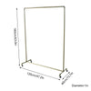 Movable Clothes Rack Universal Wheels Coat Rack Floor Clothes Hanger Bedroom Garment Rack Metal Clothing Rack Wardrobe Furniture