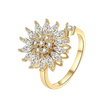 Adjustable Flower Spinner Ring