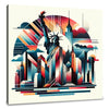 New York Beat Landscape Canvas