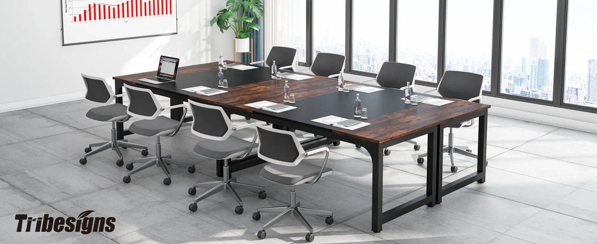 Tribesigns Moderner Computertisch Großer Bürotisch Computertisch Schreibtisch Workstation für Home Office