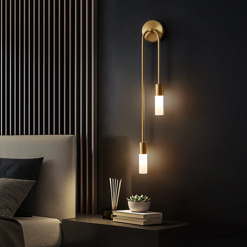 Spire Sleek LED-Wandleuchte 12W Warmweiß Modernes Metall G9 Leuchtmittel