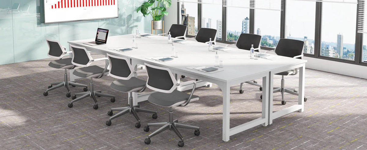 Tribesigns Moderner Computertisch Großer Bürotisch Computertisch Schreibtisch Workstation für Home Office