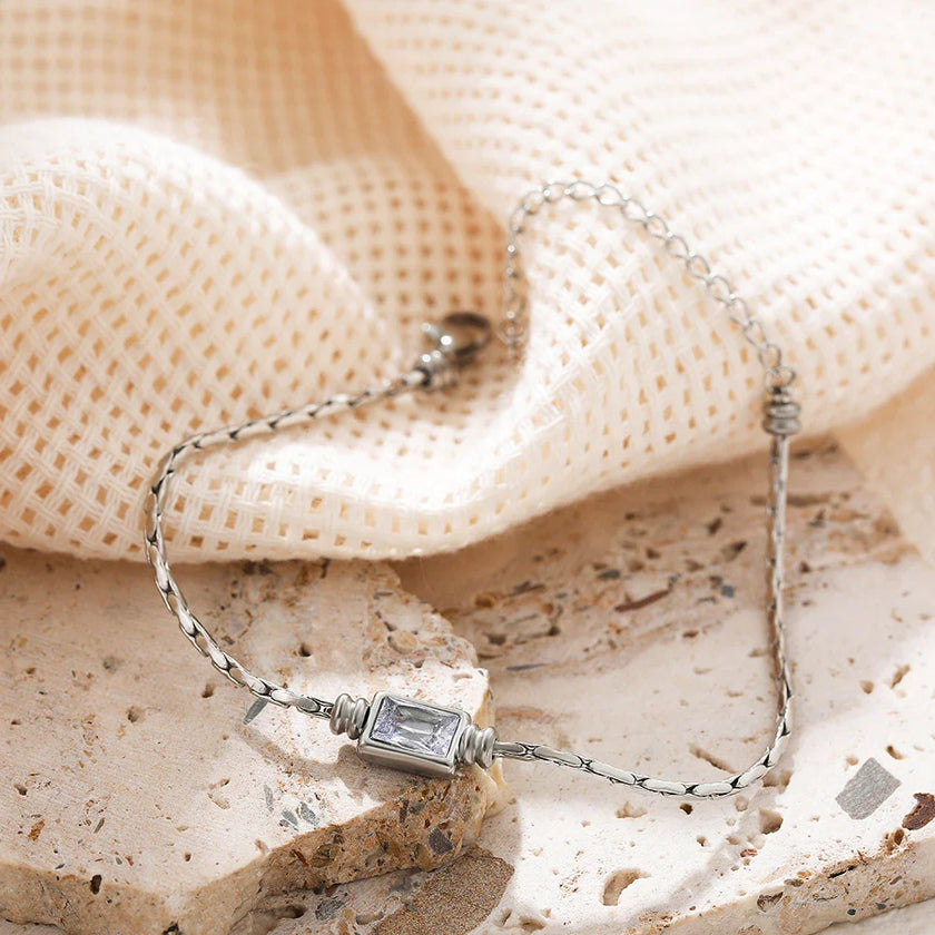 Zircon Square Bracelet