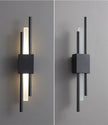Emporium LED Wandleuchte Schwarz Gold Warmweiß Festverdrahtet Modern