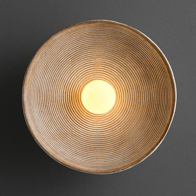 Wandlampe Desert Skandi-Stil Warmweißes LED-Licht Schlafzimmer