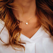 Heart Pendant Necklace - Gold & Silver