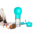 300/500ml Haustierwasser- und Futternapf 3-in-1 mit Müllbeutelbox und Schaufel, Haustier-Hundetrinkflasche, auslaufsicherer Hundefutterautomat