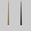 Sleek Drop Pendant Light - LED Integrated Adjustable Height Warm Light