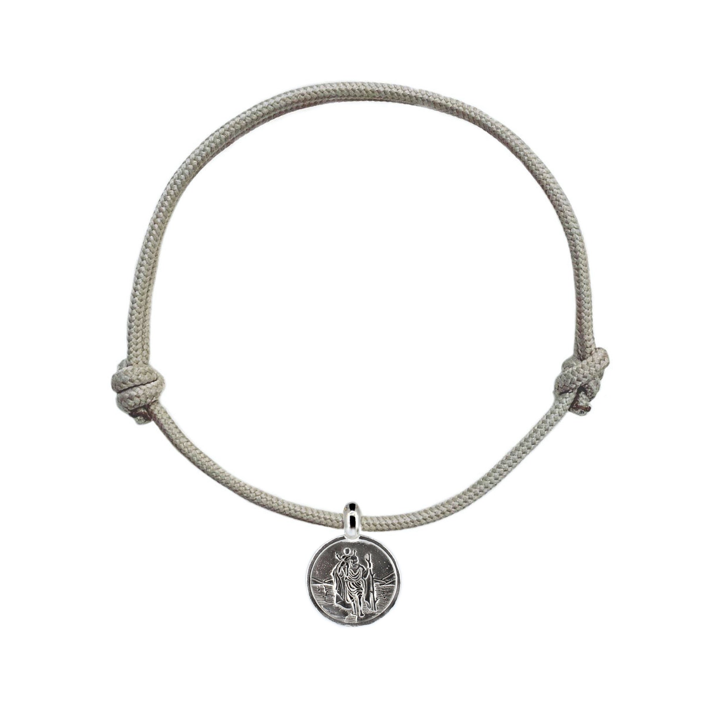 St Christopher Rope Bracelet