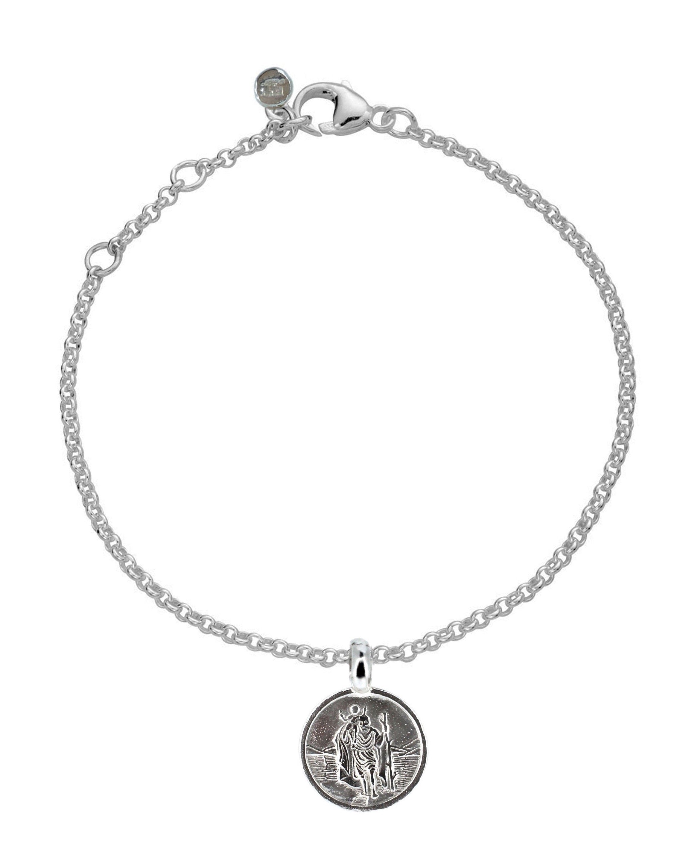 St Christopher Chain Bracelet