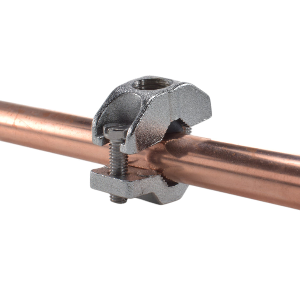 Polished Brass 13mm Barb Tap FULL Connection Kit