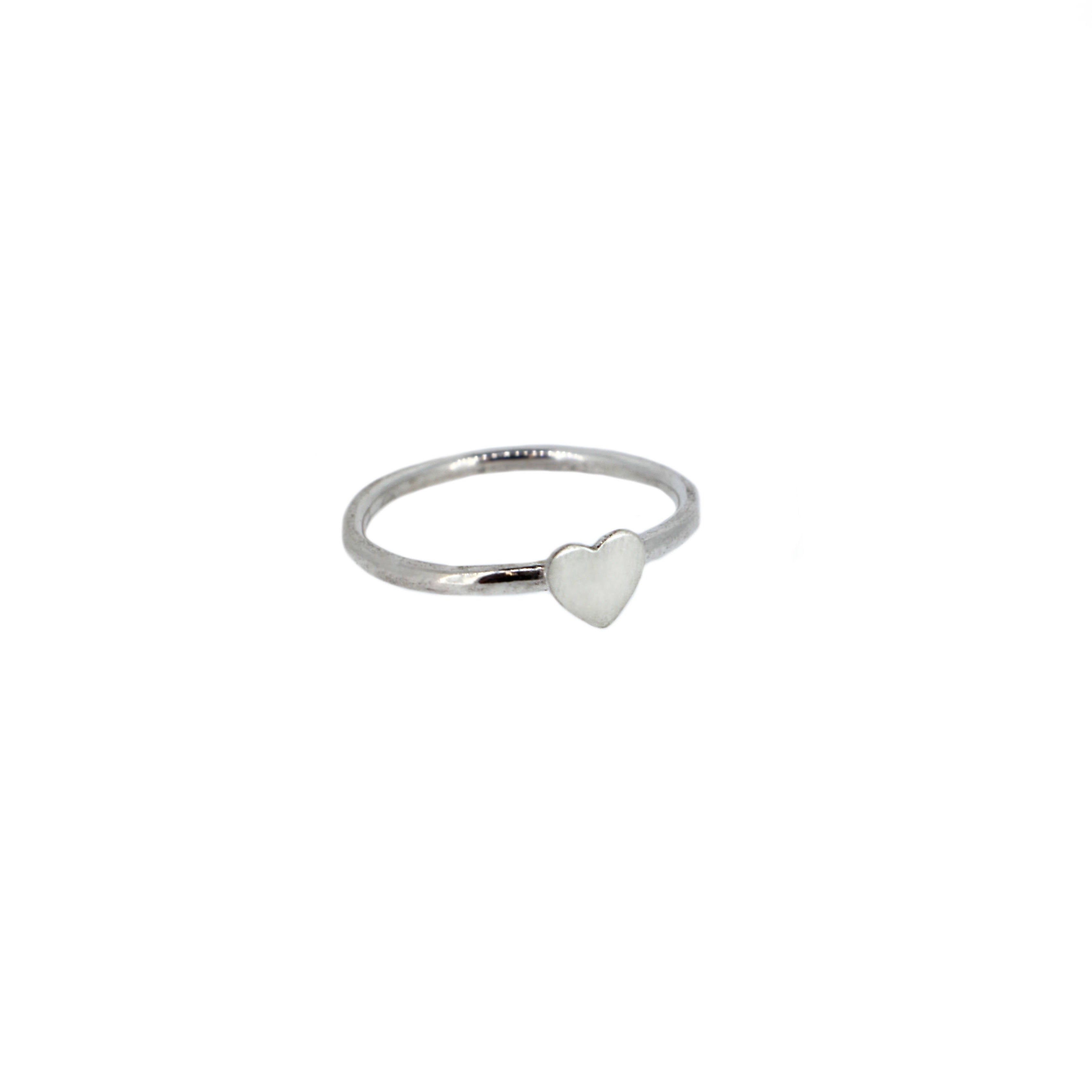 Skinny Mini Heart Ring