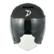 D.O.T. & ECE Daytona Spyder Jet- Dull Black