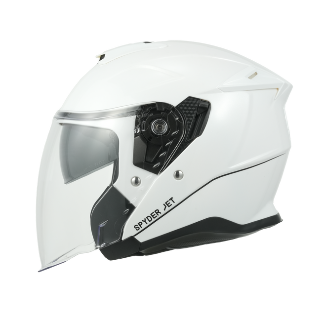 Casco Jet Daytona Spyder D.O.T. & ECE - Bianco Lucido