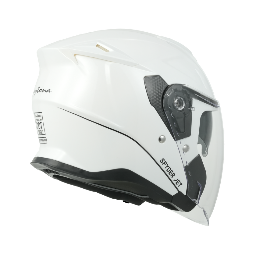 D.O.T. & ECE Daytona Spyder Jet- Hi-Gloss White