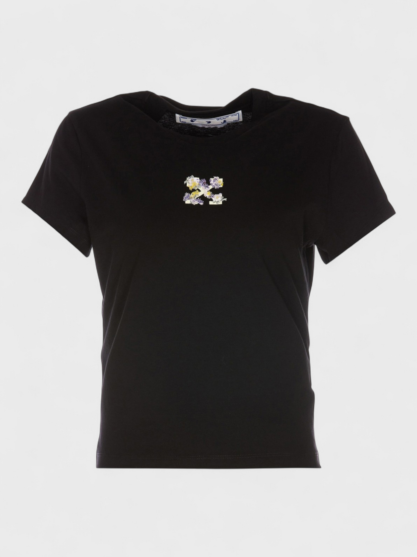 Off-White Flower Arrow Shirt Black