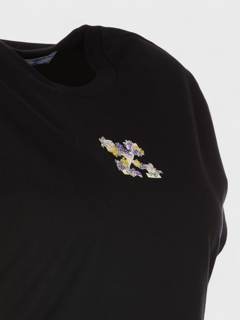 Off-White Flower Arrow Shirt Black