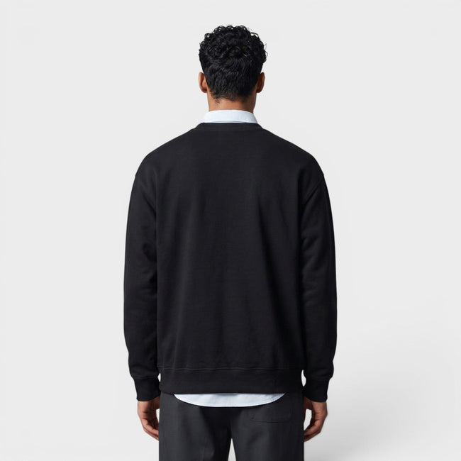 Sudadera estampada Le Joueur negra