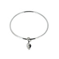 Leaf Charm Bangle