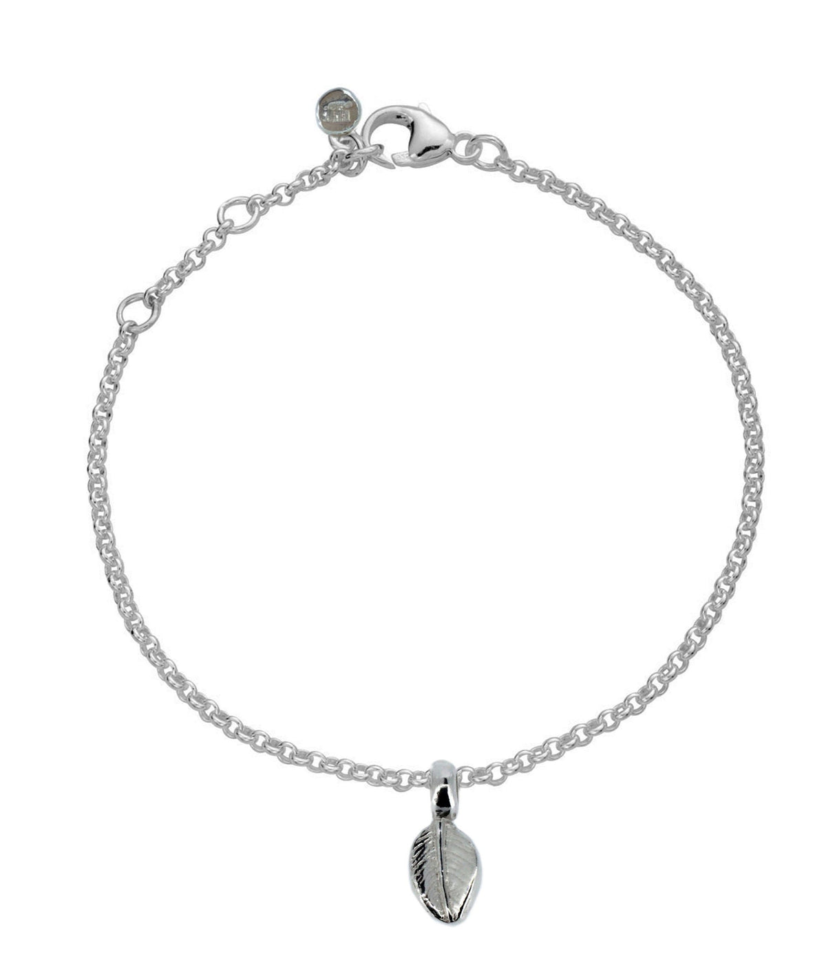 Leaf Charm Chain Bracelet