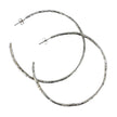 Maxi Textured Hoops
