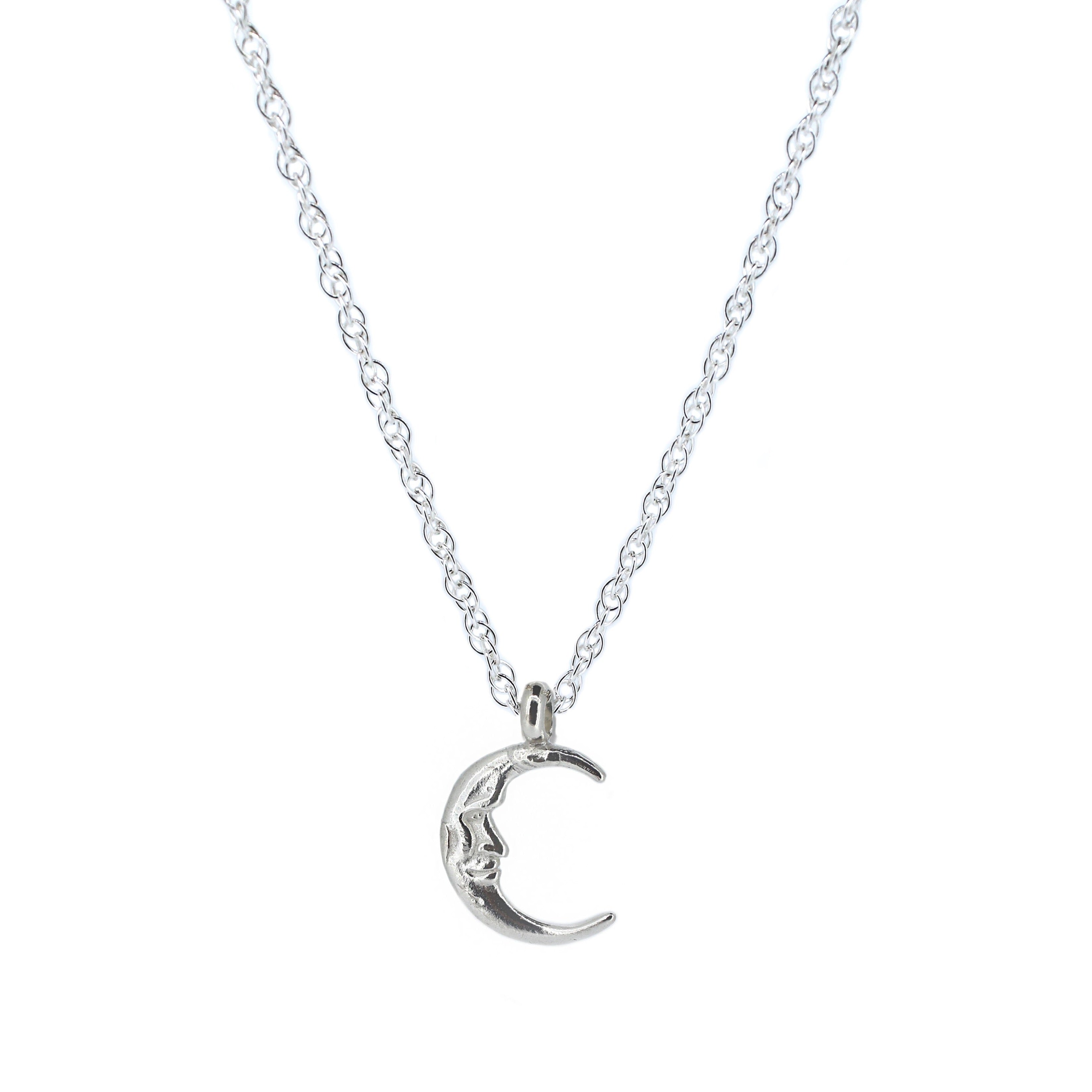 Sleeper Moon Rope Chain Necklace